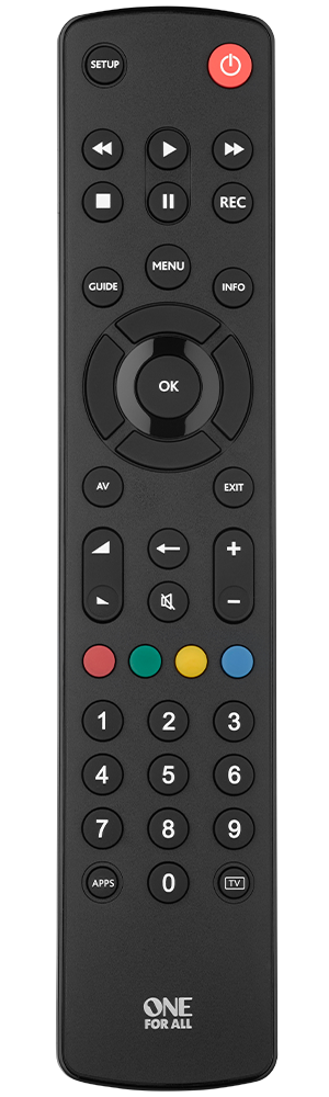 one for all remote with capello dvd player